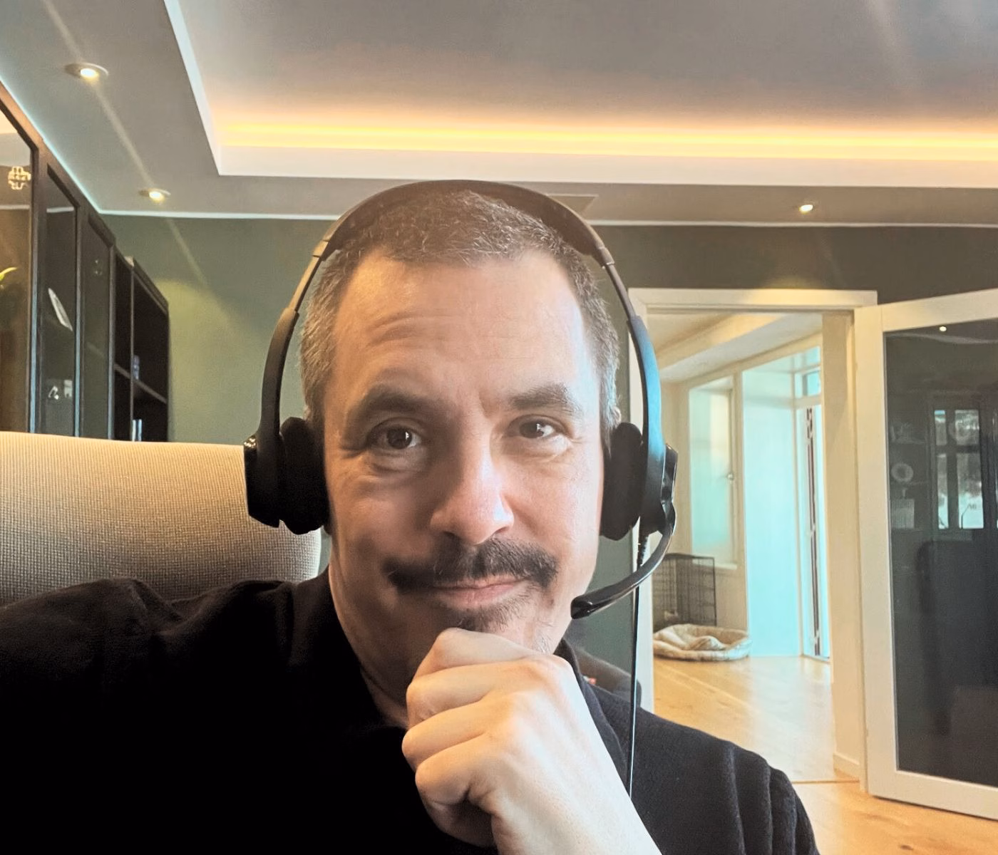 Magnus Brath at the home office